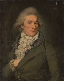 Portrait of a Man, 18th century. Creator: Barbara Krafft