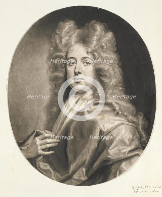 Portrait of a Man, 18th century. Creator: Unknown.