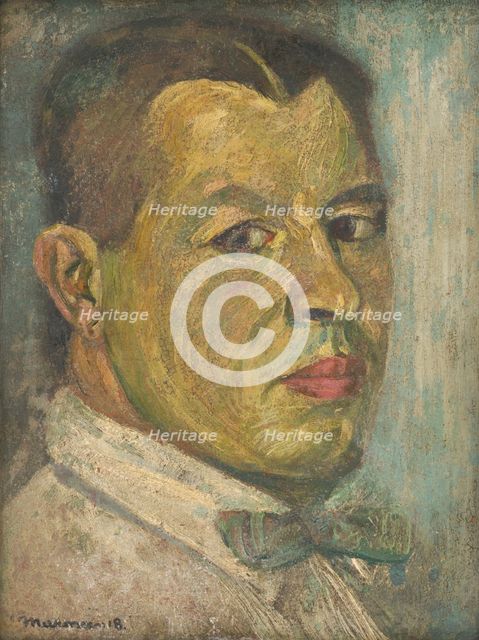 Portrait of a Man, 1918. Creator: Josef Arpad Murmann.