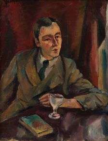 Portrait of a Man, 1920. Creator: Julius Zimpel