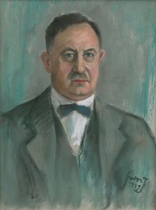 Portrait of a man, 1939. Creator: Stefan Fodor