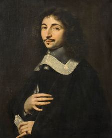 Portrait of a Man, copy of a painting of 17th century. Creator: Anon