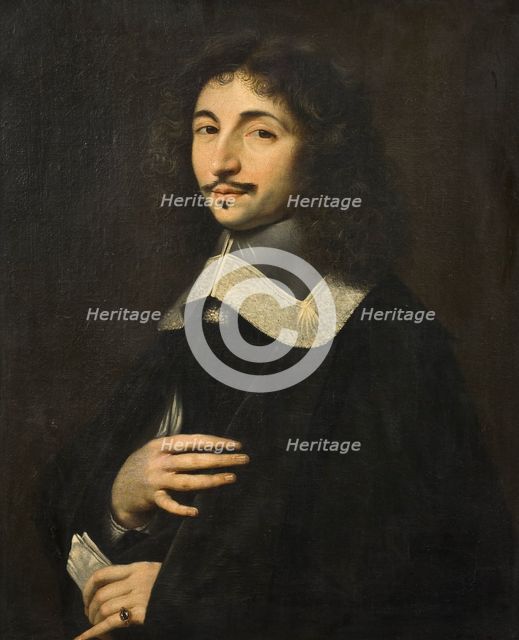 Portrait of a Man, copy of a painting of 17th century. Creator: Anon.