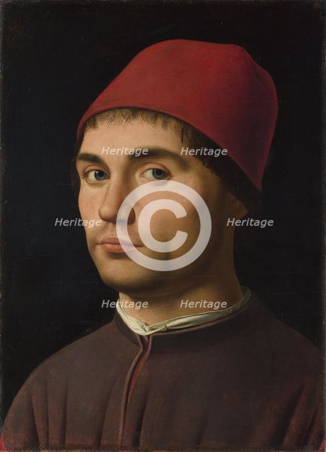 Portrait of a man, ca 1475. Artist: Antonello da Messina (ca 1430-1479)