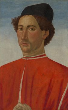 Portrait of a Man, ca. 1481-82. Creator: Cosimo Rosselli