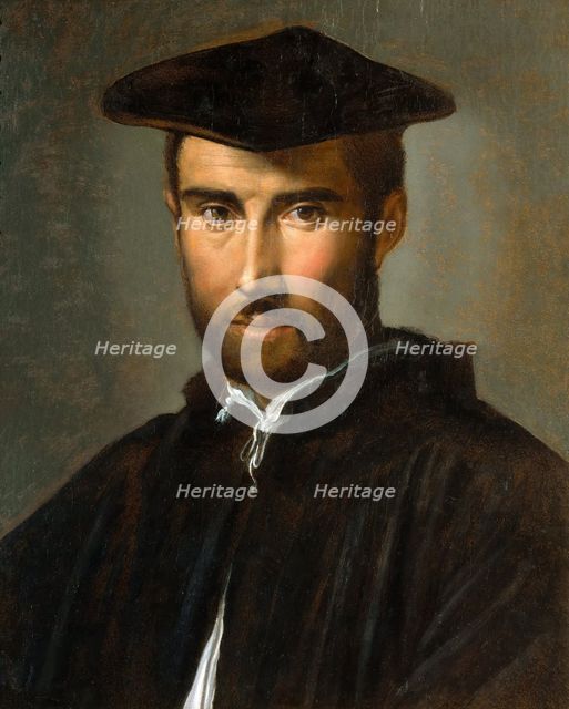 Portrait of a man, ca 1528. Creator: Parmigianino (1503-1540).