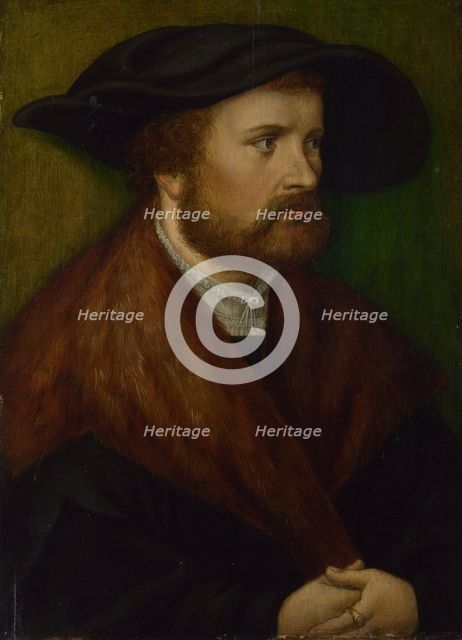 Portrait of a man, ca 1530. Artist: South German master (16th century)