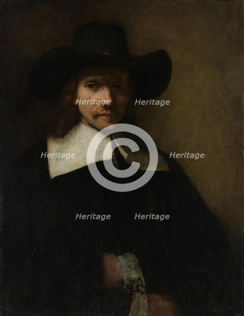 Portrait of a Man, ca. 1655-60. Creator: Rembrandt Harmensz van Rijn.
