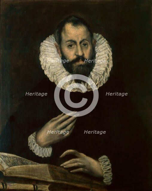 Portrait of a Man, ca 1600-1610. Creator: El Greco, Dominico (1541-1614).