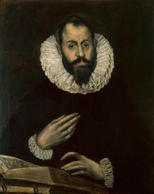 Portrait of a Man, ca 1600-1610. Creator: El Greco, Dominico (1541-1614)