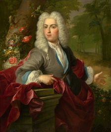 Portrait of a Man, ca. 1720. Creator: Circle of Arnold Boonen (Dutch, Dordrecht 1669-1729 Amsterdam)