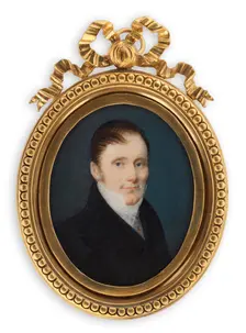 Portrait of a man. Creator: Carl Wilhelm Nordgren