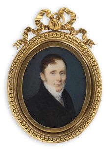 Portrait of a man. Creator: Carl Wilhelm Nordgren