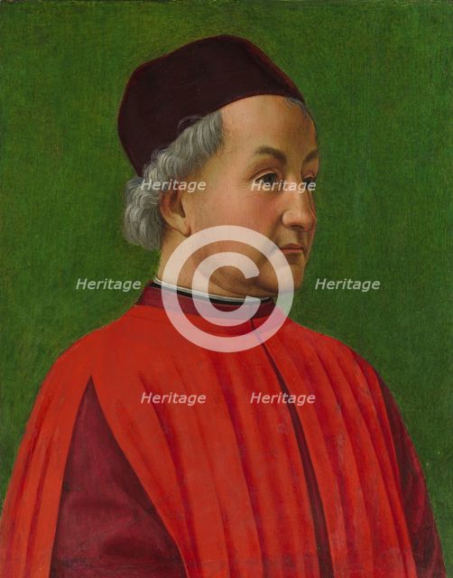 Portrait of a Man. Creator: Domenico Ghirlandaio.