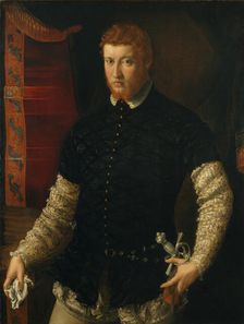 Portrait of a Man. Creator: Francesco Salviati