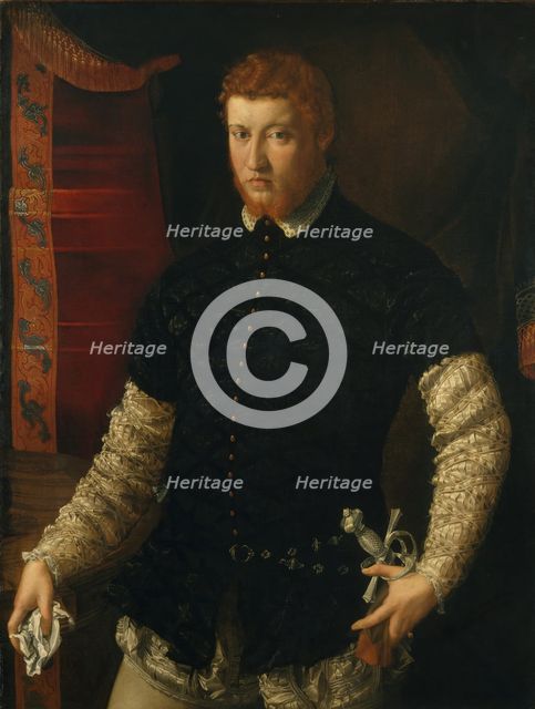 Portrait of a Man. Creator: Francesco Salviati.