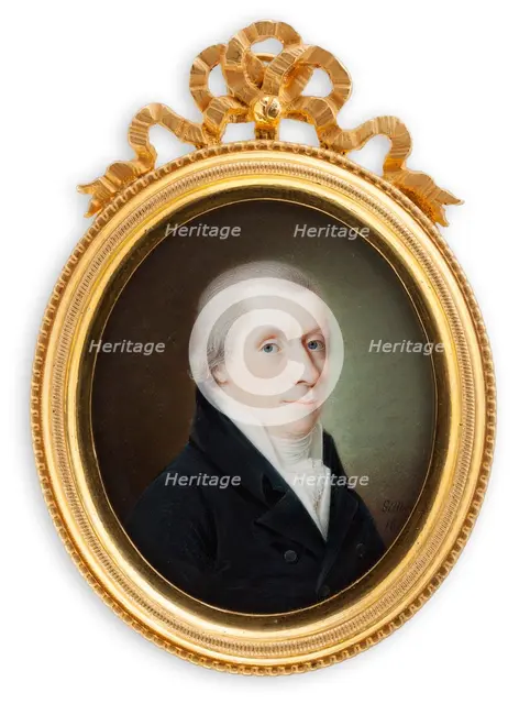 Portrait of a man. Creator: Jakob Axel Gillberg.