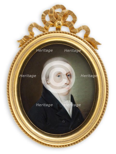 Portrait of a man. Creator: Jakob Axel Gillberg.