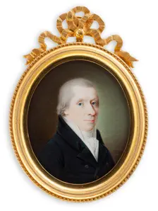 Portrait of a man. Creator: Jakob Axel Gillberg