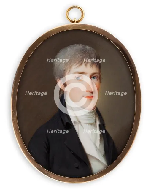 Portrait of a man. Creator: Jakob Axel Gillberg.