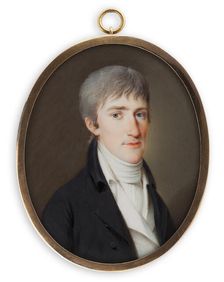 Portrait of a man. Creator: Jakob Axel Gillberg