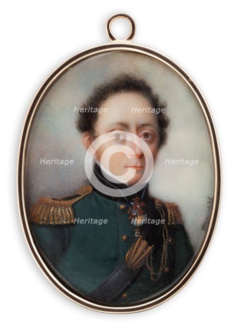 Portrait of a man. Creator: Johan Gustaf Howenschold.