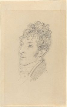 Portrait of a Man. Creator: John Flaxman