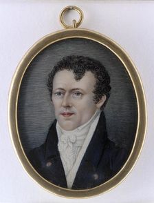 Portrait of a man. Creator: Samuel Wilander