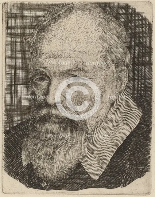 Portrait of a Man. Creator: Stefano della Bella.