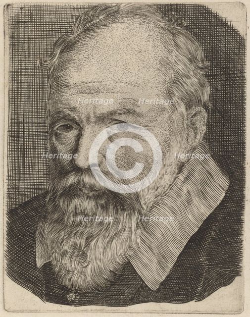Portrait of a Man. Creator: Stefano della Bella.