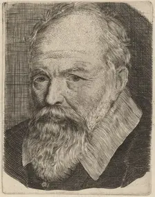 Portrait of a Man. Creator: Stefano della Bella