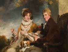 Portrait Of A Man And Woman, 1818. Creator: William Owen
