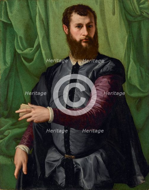Portrait of a Man, about 1544-1548. Creator: Francesco Salviati.