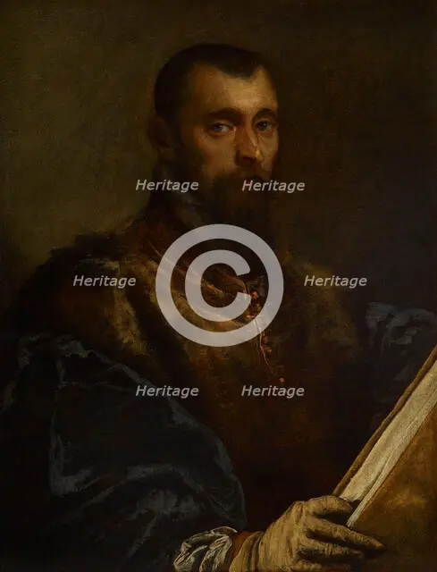 Portrait of a Man, about 1590-1600. Creator: Leandro Bassano.
