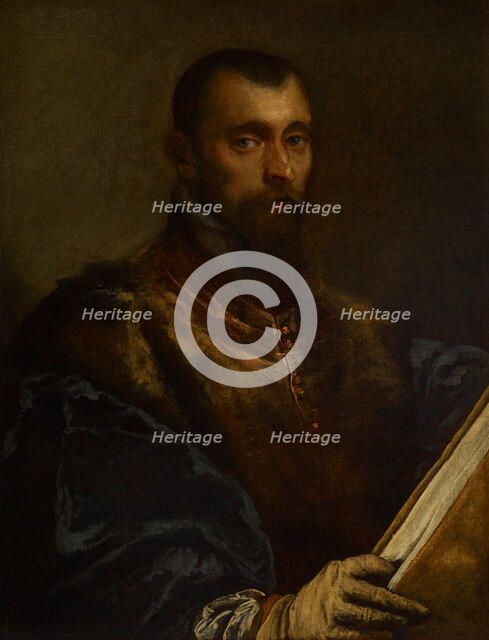 Portrait of a Man, about 1590-1600. Creator: Leandro Bassano.