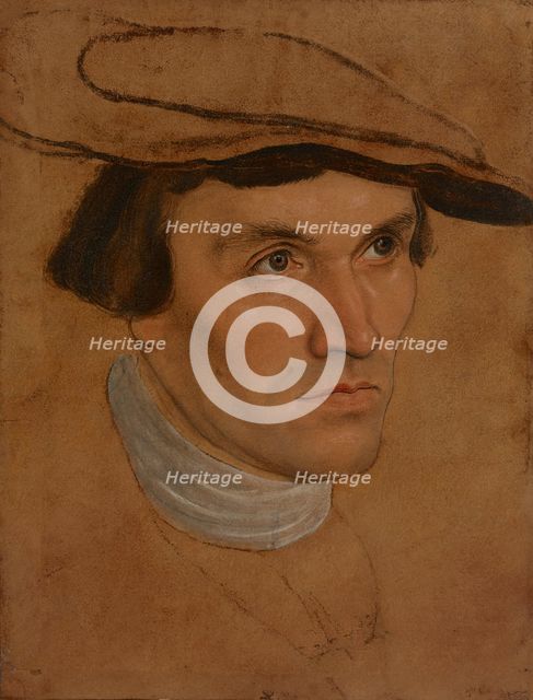 Portrait of a Man, about 1530. Creator: Lucas Cranach the Elder.