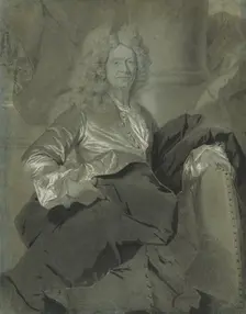Portrait of a Man, about 1712. Creator: Hyacinthe Rigaud