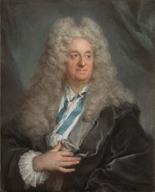 Portrait of a Man, about 1725. Creator: Joseph Vivien