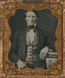 Portrait of a Man, about 1850-1855. Creator: Unknown