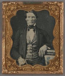 Portrait of a Man, about 1850-1855. Creator: Unknown