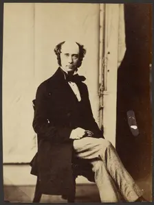 Portrait of a Man, about 1856. Creator: Roger Fenton