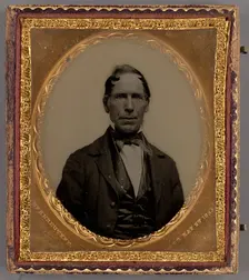 Portrait of a Man, about 1857. Creator: Unknown