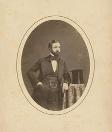 Portrait of a Man, about 1858-1868. Creator: Charles De Forest Fredricks