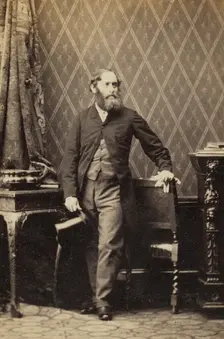 Portrait of a Man, about 1865. Creator: Camille Silvy