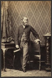Portrait of a Man, about 1865. Creator: Camille Silvy