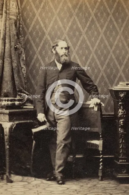 Portrait of a Man, about 1865. Creator: Camille Silvy.