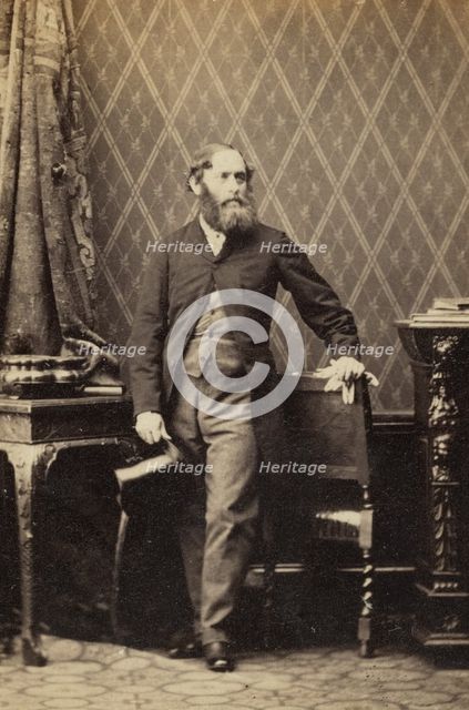 Portrait of a Man, about 1865. Creator: Camille Silvy.