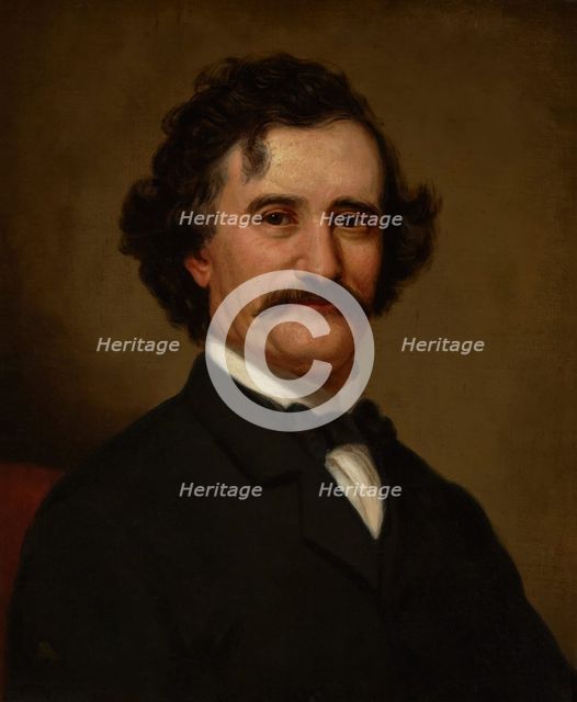 Portrait of a Man, about 1878. Creator: Theodore Clement Steele.