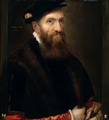 Portrait of a Man aged 48, 1555. Creator: Frans Floris