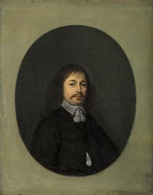 Portrait of a Man aged Forty-two, 1652. Creator: Gerard Terborch II